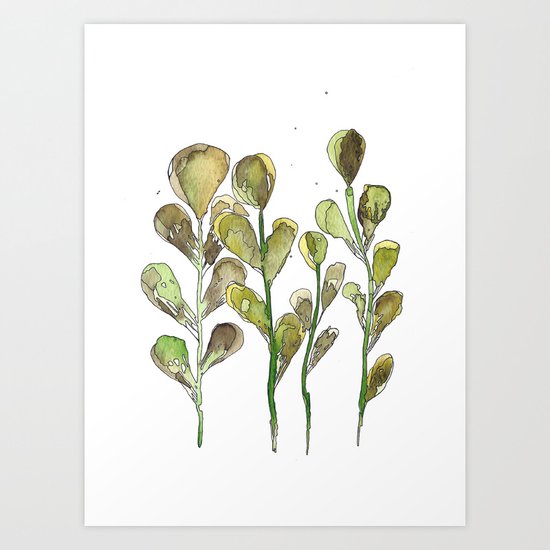 Leaves10 Art Print