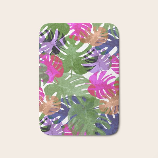Monstera Glory Bath Mat