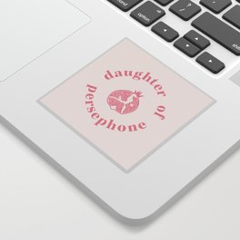 daughter of Persephone greek goddess badge Sticker