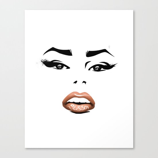 Bombshell Series: Sex - Sophia Loren Canvas Print
