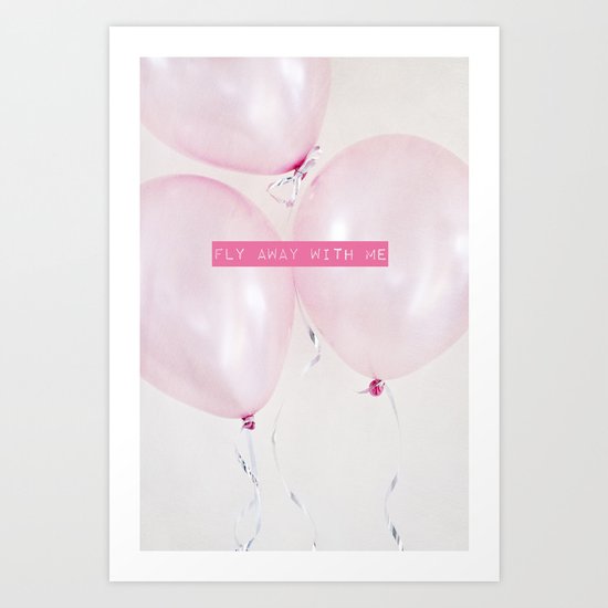 Fly Away With Me II Art Print