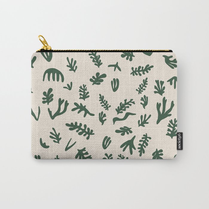 Matisse seaweed Ivy Moondust Carry-All Pouch