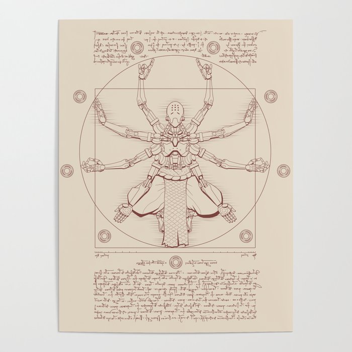 Vitruvian Omnic Poster