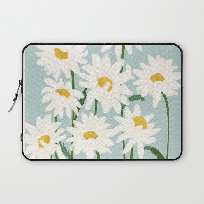 Flower Market - Oxeye daisies Laptop Sleeve