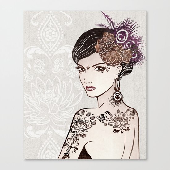 Belly Dance 2 Canvas Print