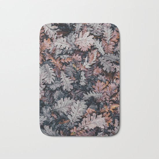 Dead Leaves Bath Mat