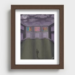 Ilustration In my Head Recessed Framed Print