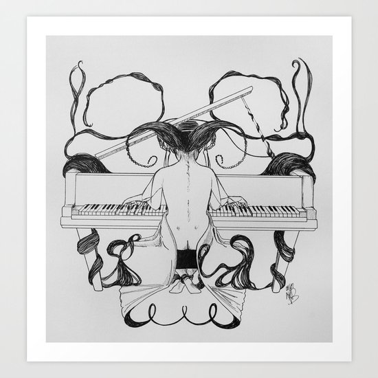 Ovidia Art Print