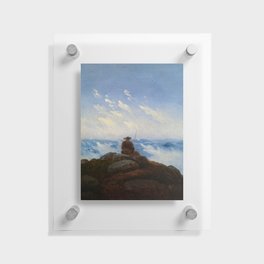 Wanderer on the Mountaintop - Carl Gustav Carus (1818) Floating Acrylic Print