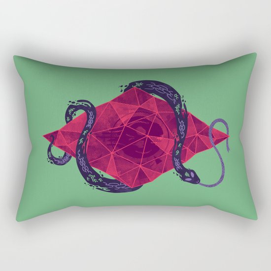 Mystic Crystal Rectangular Pillow