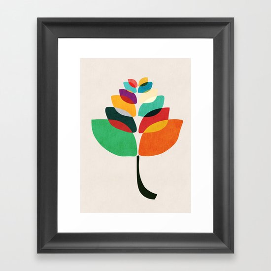 Lotus flower Framed Art Print
