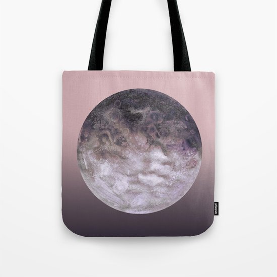 Quaoar lilac gradient Tote Bag
