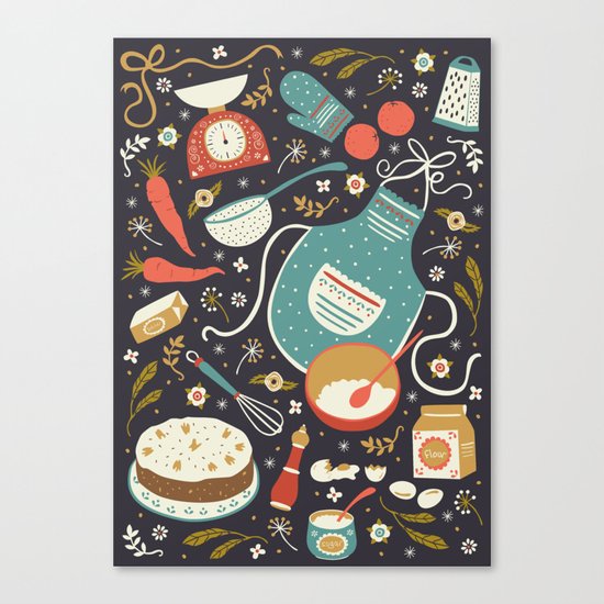 Carrot Cake Canvas Print