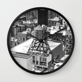 New York Black and White | Photography Wall Clock