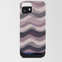 Purple, blush & blue 10  iPhone Card Case