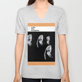 With the Beagles V Neck T Shirt