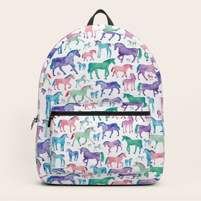 pastel unicorn backpack