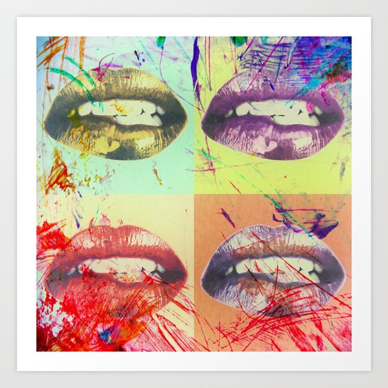 lips Art Print