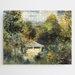 Pierre Auguste Renoir Louveciennes Jigsaw Puzzle