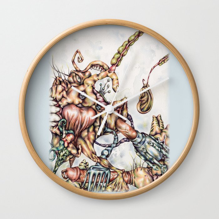 "The Greater God" Wall Clock