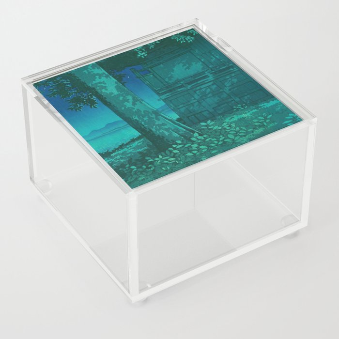 Hachirogata Lagoon Akita By Kawase Hasui Acrylic Box