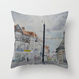 Sheringham High Street Throw Pillow