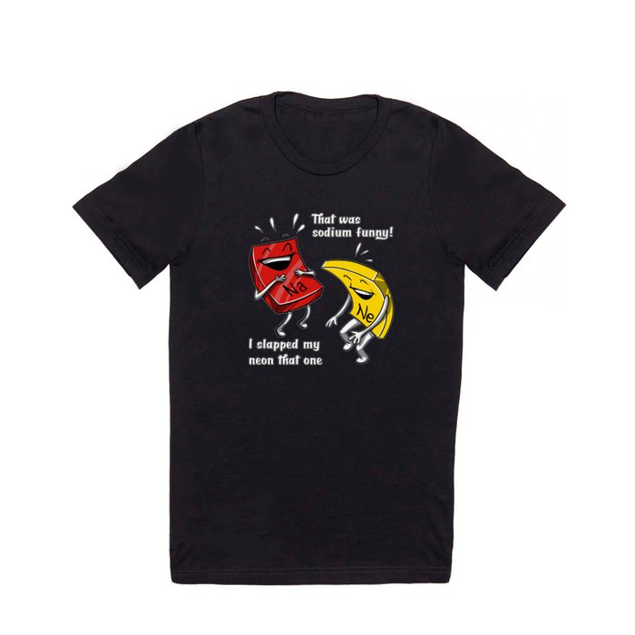 Sodium Funny Science Geek T Shirt by Nikolay |