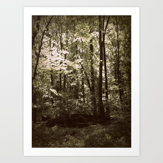 Something Dark Lies Within Art Print
