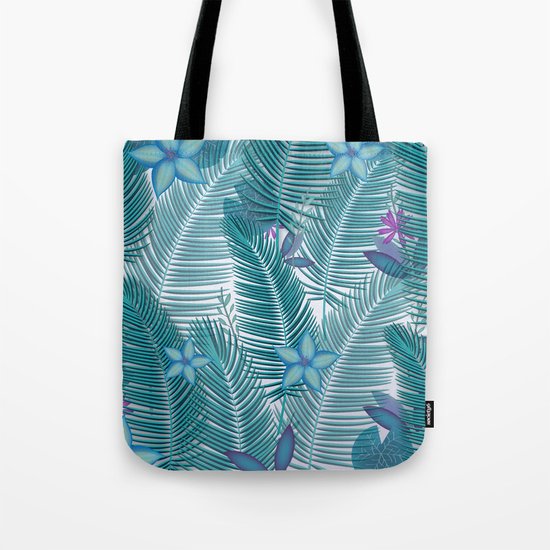 Tropical Flora Tote Bag