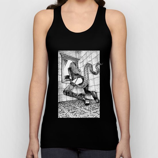 asc 344 - La prière aux Grands Anciens (The prayer to the Ancient Ones) Unisex Tank Top