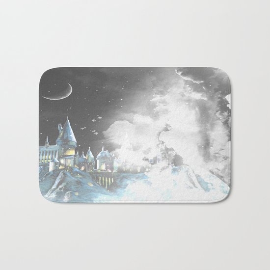 Amongst the clouds Bath Mat