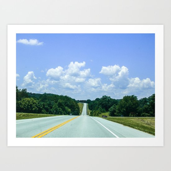 Country Road Art Print