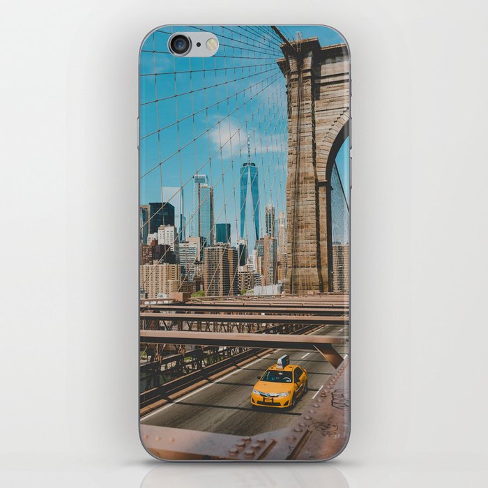 The Bridge in New York City (Color) iPhone Skin