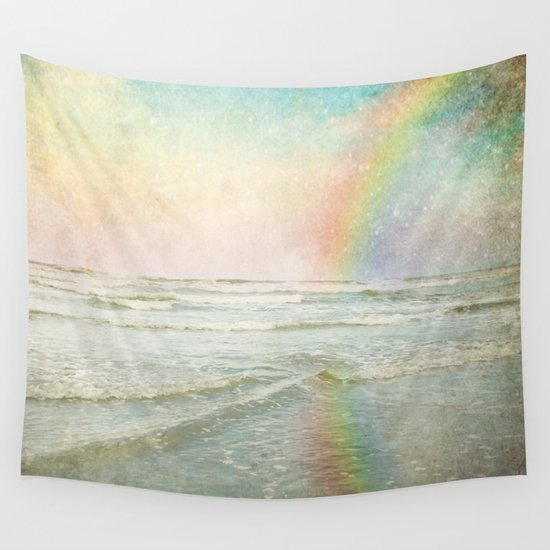 Rainbow Bright Wall Tapestry