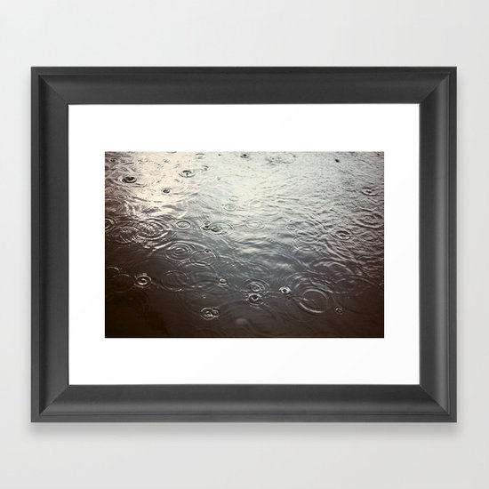 Raindrop #1 Framed Art Print