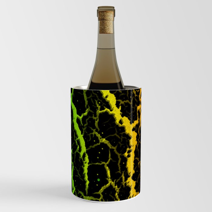 Cracked Space Lava - Rainbow BGYOR Wine Chiller