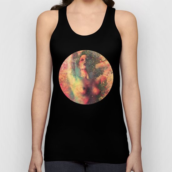 Colorful Girl Unisex Tank Top
