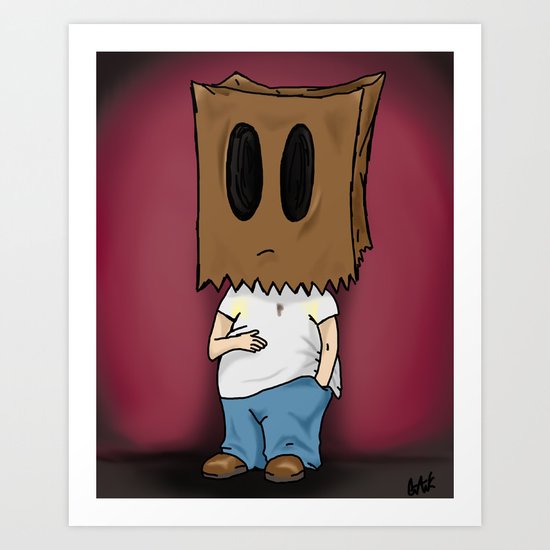 The People We Meet But Never Know Art Print