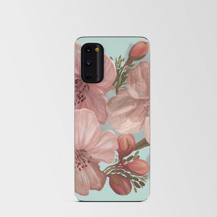 Japanese Painting of Cherry Blossom Android Card Case