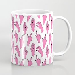 piggy pink swipers on www.white Coffee Mug
