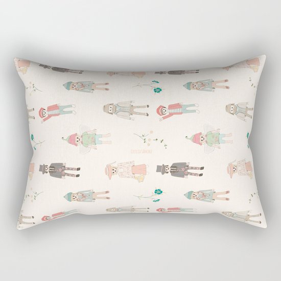 vintage toys Rectangular Pillow