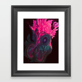 Heart and soul Framed Art Print