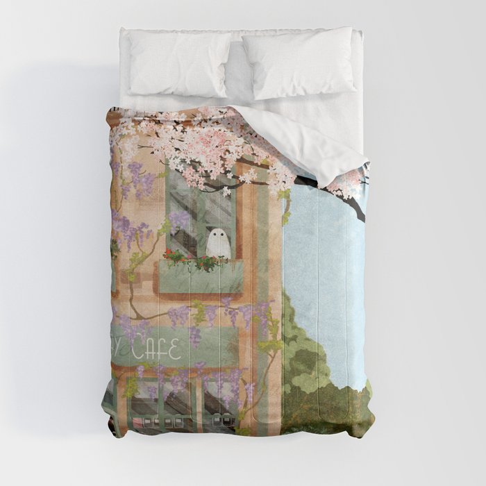 Ghost Cafe Comforter