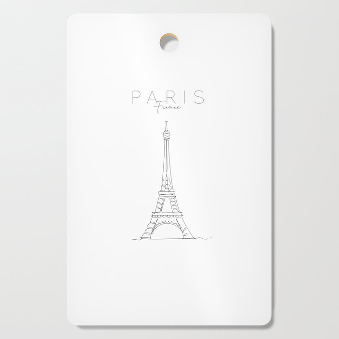 Paris Eiffel Tower Cutting Board
