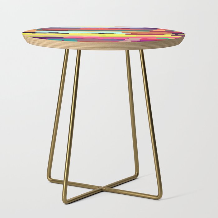 Abstract Pixel Art 01 Side Table