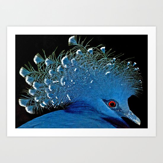 A GOOD HAIR DAY Art Print