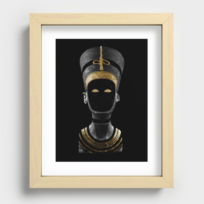 Nefertiti AD (revisited) Recessed Framed Print