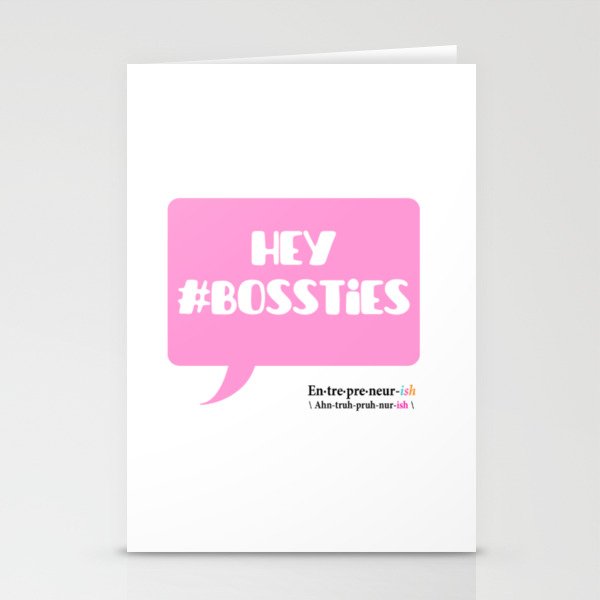 #bossties Stationery Cards