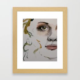 real-itty-bitty Framed Art Print