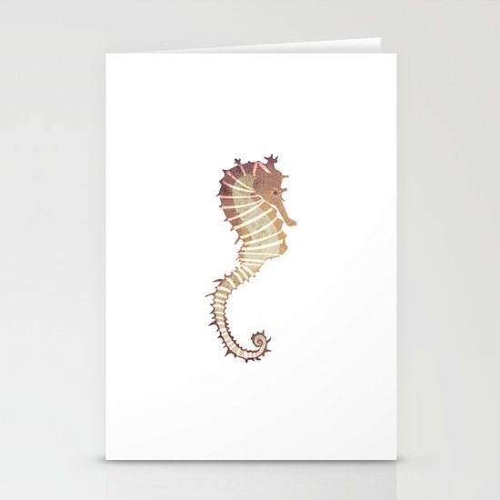 Seahorse Stationery Cards